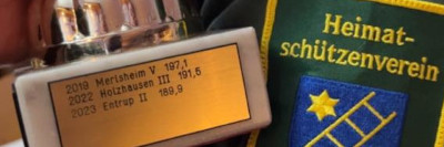 Große Freude über den zweiten Platz beim Stadtpokalschießen 2023