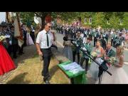 Franzel mit deinem Song "Unser Entrup" beim Stadtschützenfest 2022 in Entrup