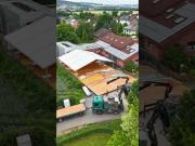 SchÃ¼tzenfest 2025 - Zeltaufbau in Zeitraffer