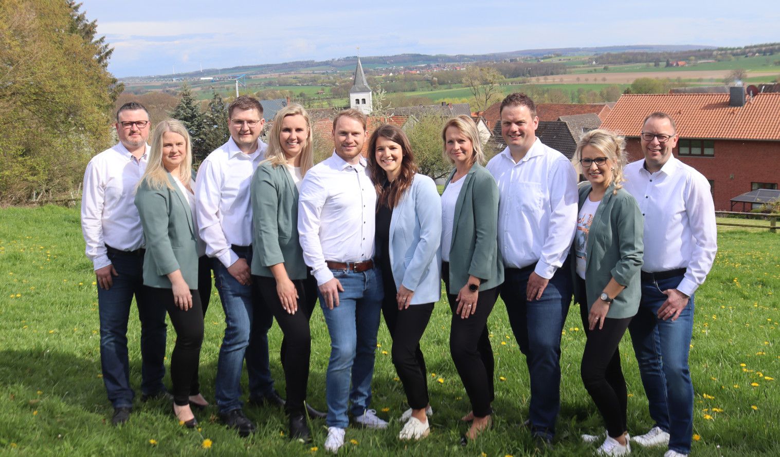 Fotoshooting während der Festvorbereitungen